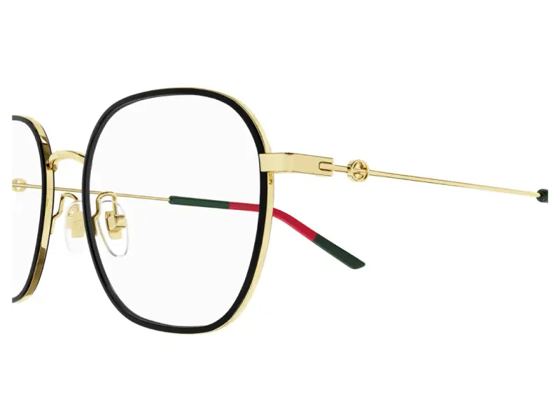 Unisex GG1198OA 001 Montature da vista Metallo Oro Squadrata miniatura 3