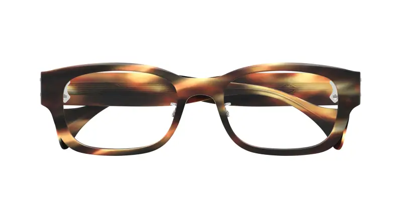 Unisex GG1744OJ 003 Montature da vista Acetato Havana Trasparente Squadrata miniatura 2