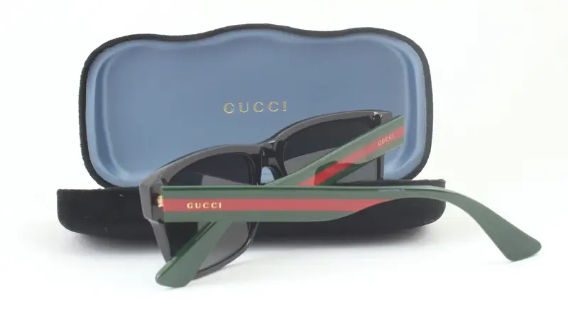 Gucci Occhiali da sole Uomo Grigio 880371 miniatura 2