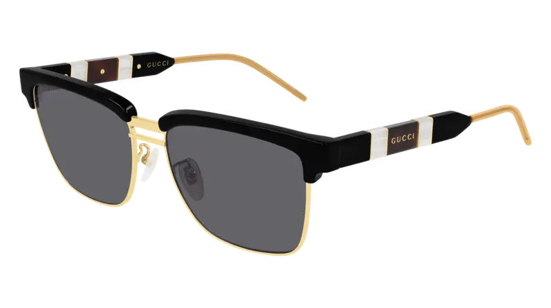 Gucci Occhiali da sole Uomo Grigio 880162