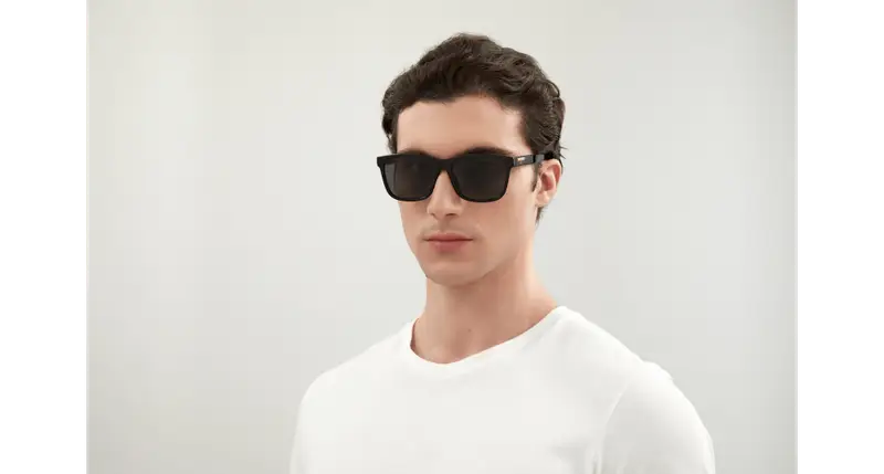 Gucci Occhiali da sole Uomo Grigio 880155 miniatura 3