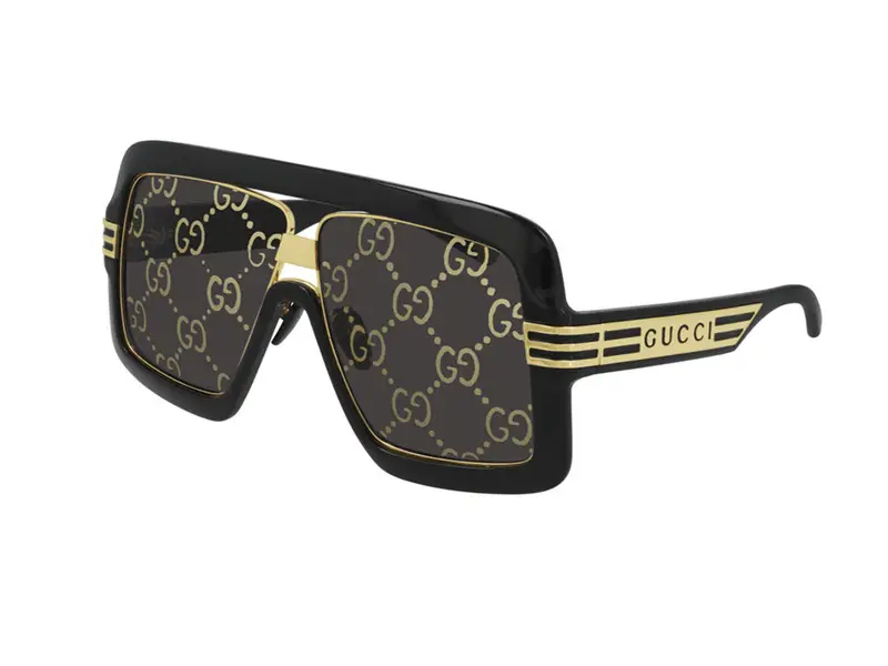 Gucci Occhiali da sole Uomo Nero 880676