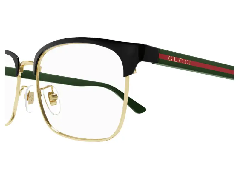 Uomo GG0934OA 004 Montature da vista Metallo Nero Squadrata miniatura 3