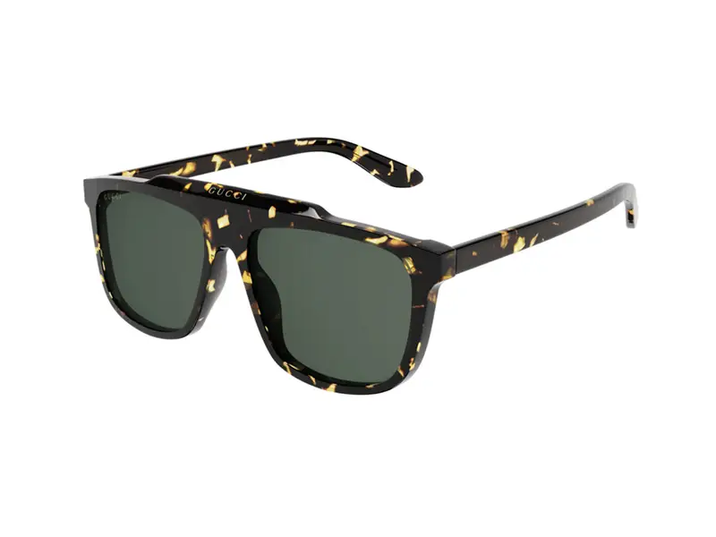 Gucci Occhiali da sole Uomo Verde 848034