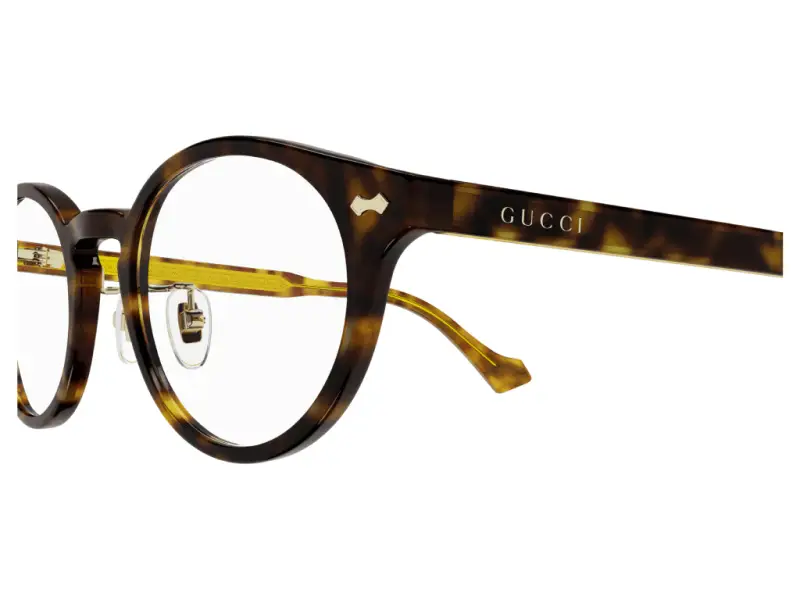 Uomo GG1127OJ 002 Montature da vista Plastica Havana Rotonda miniatura 3