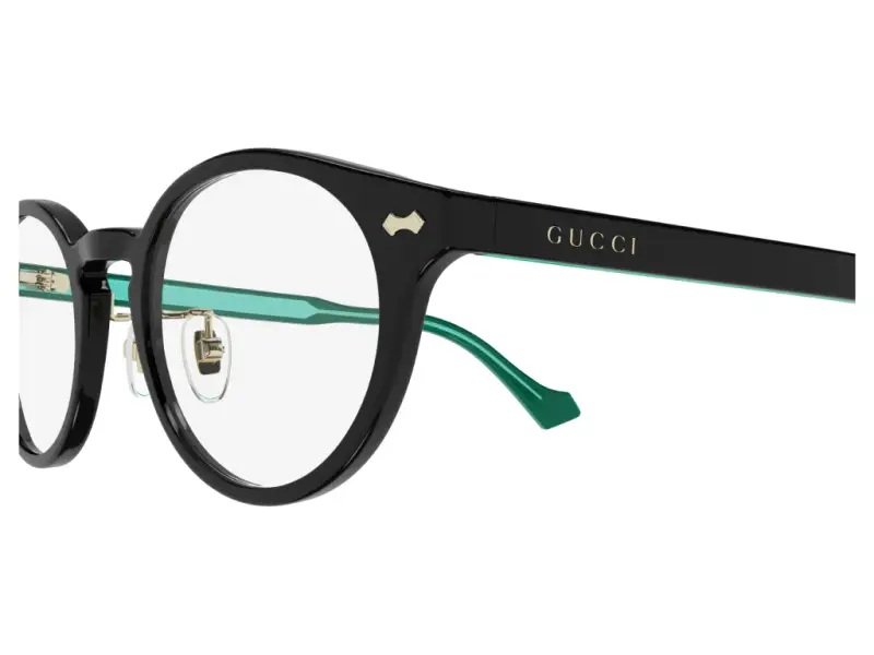 Uomo GG1127OJ 003 Montature da vista Plastica Nero Rotonda miniatura 3