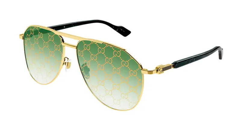Gucci Occhiali da sole Uomo Oro 852902