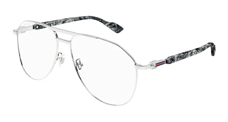 Gucci Occhiali da sole Uomo Argento 880670