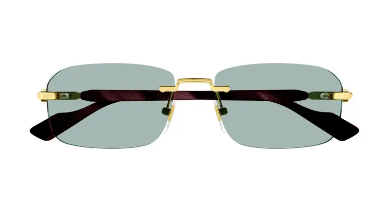 Gucci Occhiali da sole Uomo Oro 852894 miniatura 2