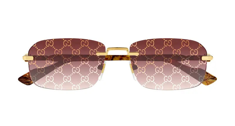 Gucci Occhiali da sole Uomo Rosso 852905 miniatura 2