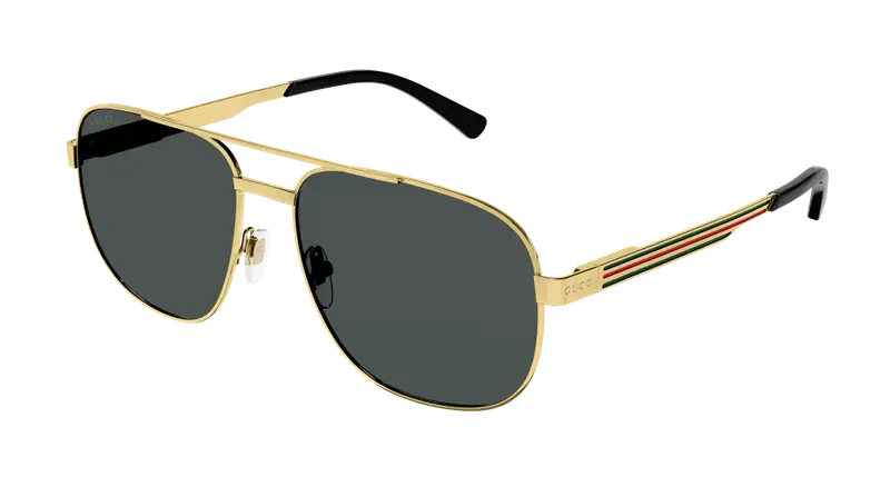 Gucci Occhiali da sole Uomo Grigio 852900