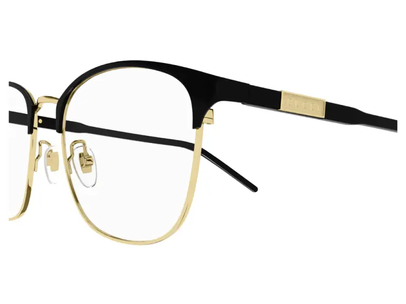 Uomo GG1231OA 001 Montature da vista Metallo Oro Squadrata miniatura 3