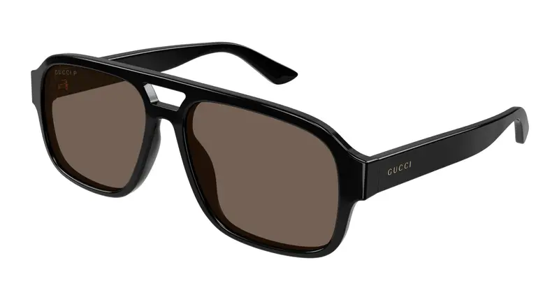 Gucci Occhiali da sole Uomo Marrone 853258