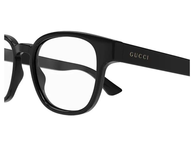 Gucci Uomo GG1343O 001 Montature da vista Plastica Nero Squadrata miniatura 2