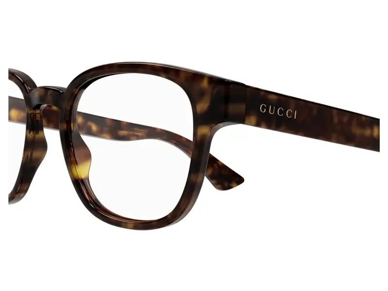 Gucci Uomo GG1343O 002 Montature da vista Plastica Havana Squadrata miniatura 2