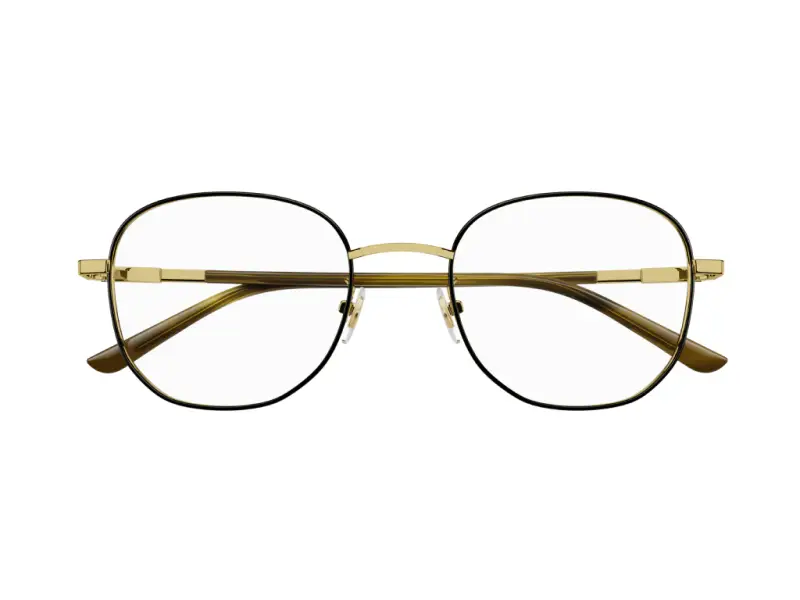 Uomo GG1352O 003 Montature da vista Metallo Oro Rotonda miniatura 2