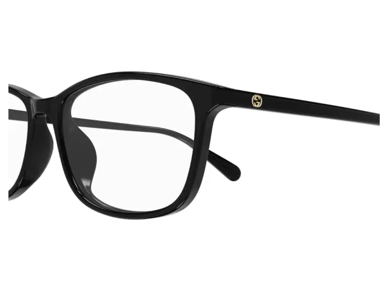 Uomo GG1354OA 001 Montature da vista Plastica Nero Squadrata miniatura 3