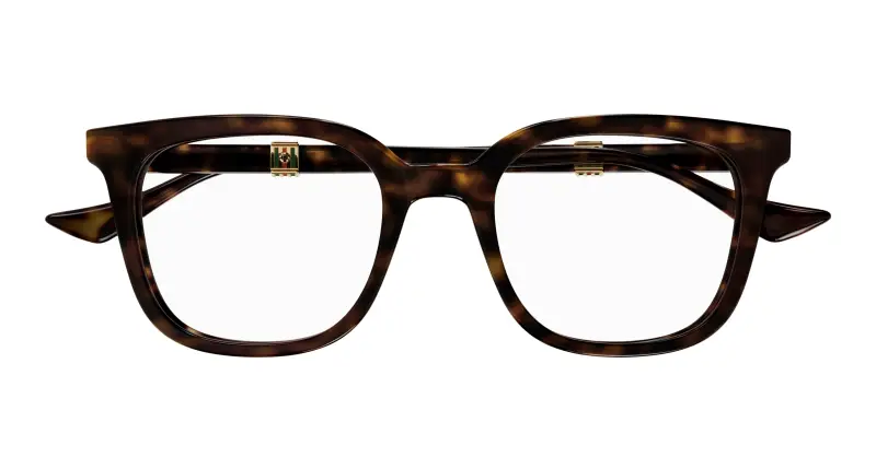 Uomo GG1497O 006 Montature da vista Acetato Havana Trasparente Squadrata miniatura 2