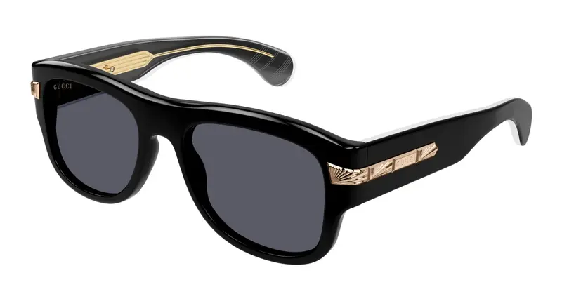 Gucci Occhiali da sole Uomo Nero 880338
