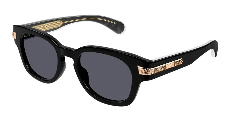 Gucci Occhiali da sole Uomo Nero 880332