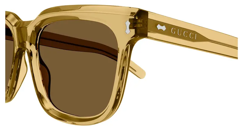 Gucci Occhiali da sole Uomo Giallo 880347 miniatura 2