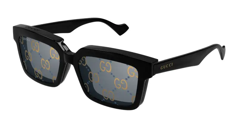 Gucci Occhiali da sole Uomo Nero 3396821