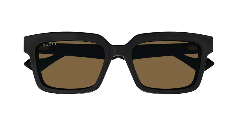 Gucci Occhiali da sole Uomo Nero 3532314 miniatura 2