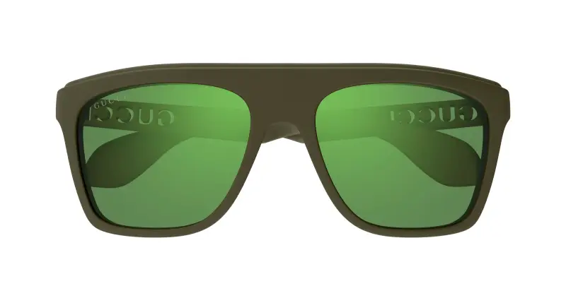 Gucci Occhiali da sole Uomo Verde 3535391 miniatura 2