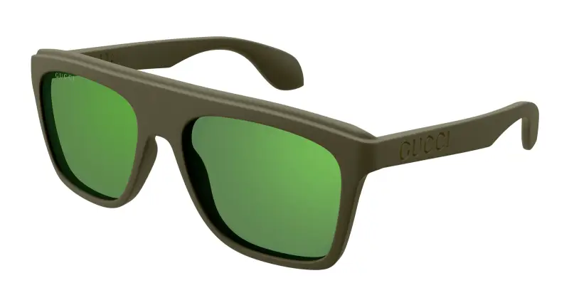 Gucci Occhiali da sole Uomo Verde 3535391