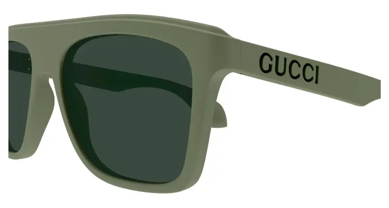 Gucci Occhiali da sole Uomo Verde 3535313 miniatura 3