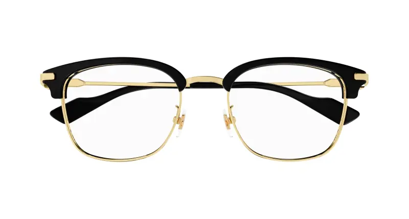 Uomo GG1606OK 002 Montature da vista Titanio Oro Trasparente Rotonda miniatura 2