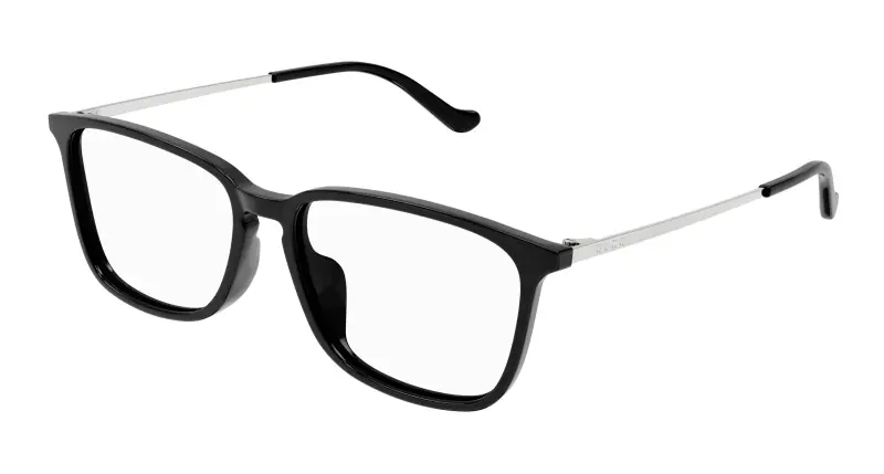 Uomo GG1609OA 002 Montature da vista Acetato Nero Trasparente Squadrata