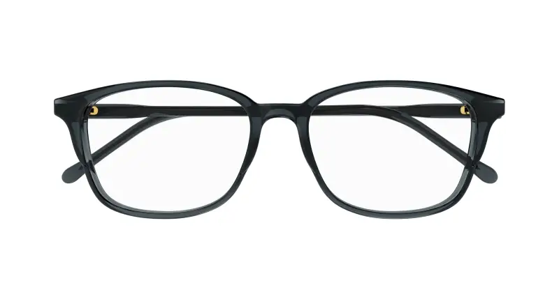 Uomo GG1610OA 002 Montature da vista Acetato Grigio Trasparente Squadrata miniatura 2