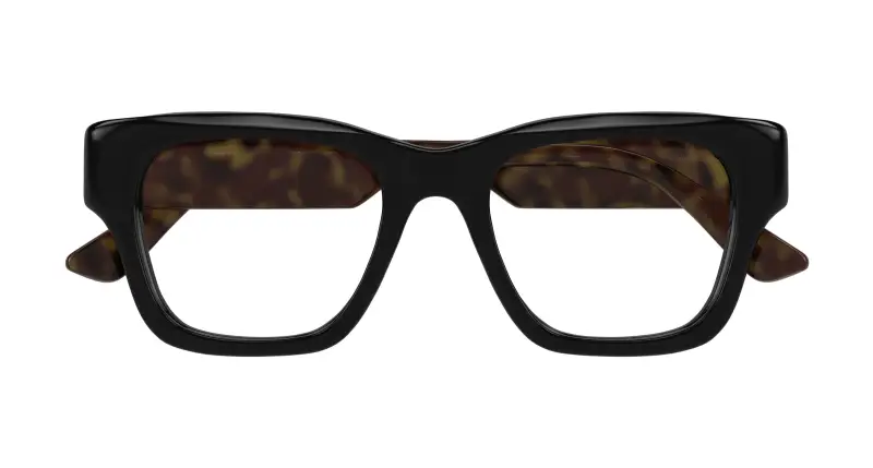 Uomo GG1669O 005 Montature da vista Acetato Nero Trasparente Squadrata miniatura 2