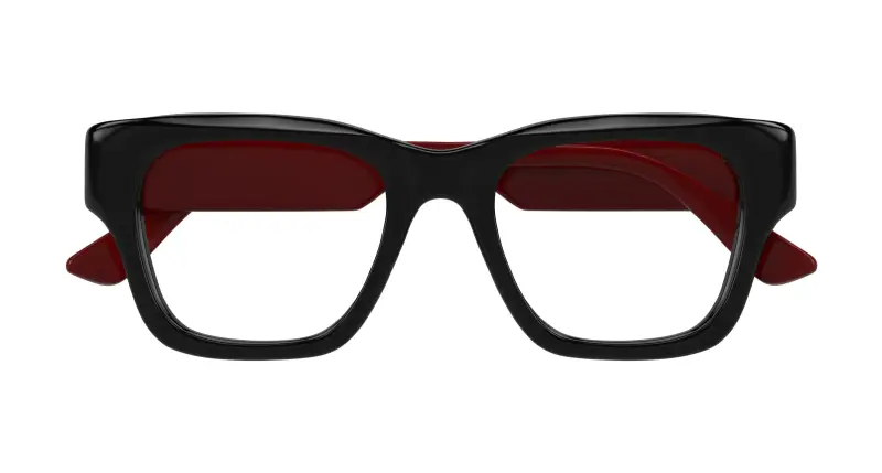 Uomo GG1669O 010 Montature da vista Acetato Nero Trasparente Squadrata miniatura 2