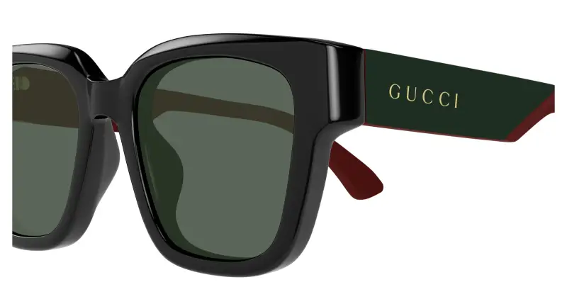 Gucci Occhiali da sole Uomo Nero 3498938 miniatura 3