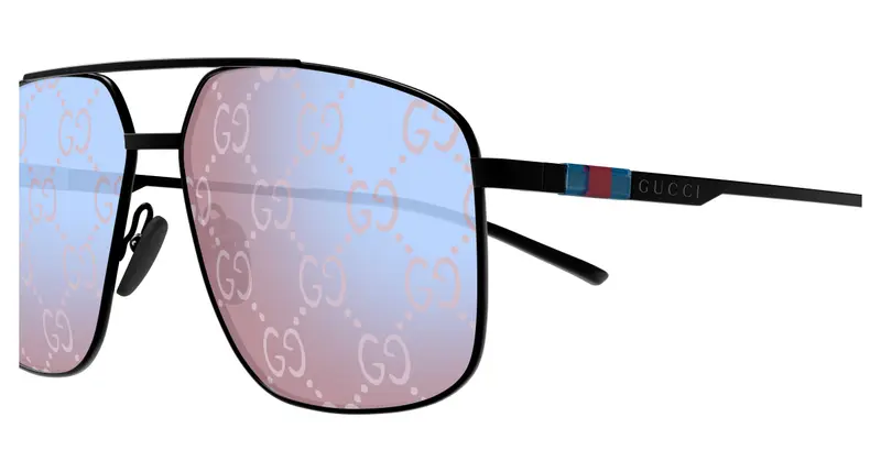 Gucci Occhiali da sole Uomo Viola 880529 miniatura 2