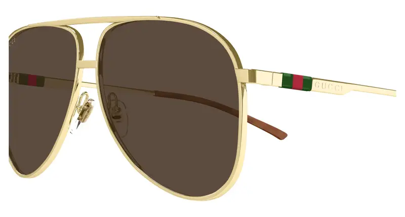 Gucci Occhiali da sole Uomo Marrone 880549 miniatura 2