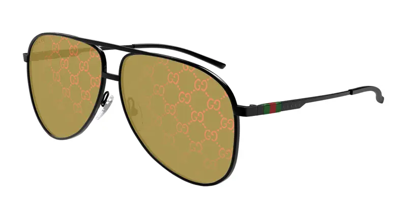 Gucci Occhiali da sole Uomo Nero 880566