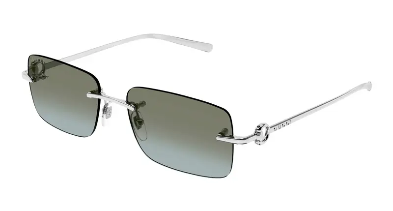 Gucci Occhiali da sole Uomo Argento 880976