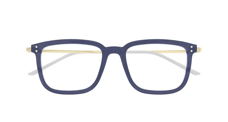 Uomo GG1709O 007 Montature da vista Acetato Blu Trasparente Squadrata miniatura 2