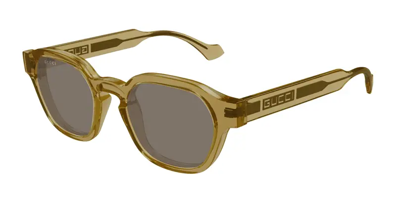 Gucci Occhiali da sole Uomo Marrone 880423