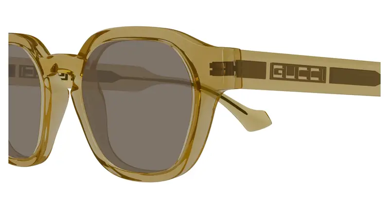 Gucci Occhiali da sole Uomo Giallo 880423 miniatura 2