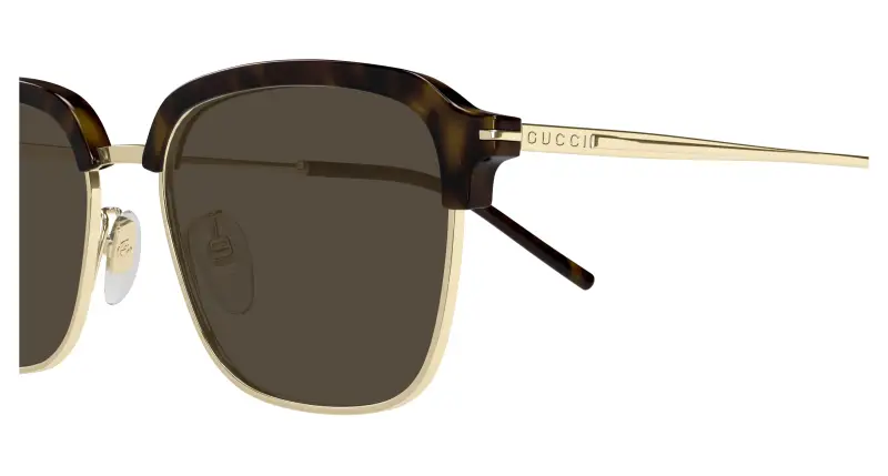 Gucci Occhiali da sole Uomo Marrone 3533907 miniatura 3