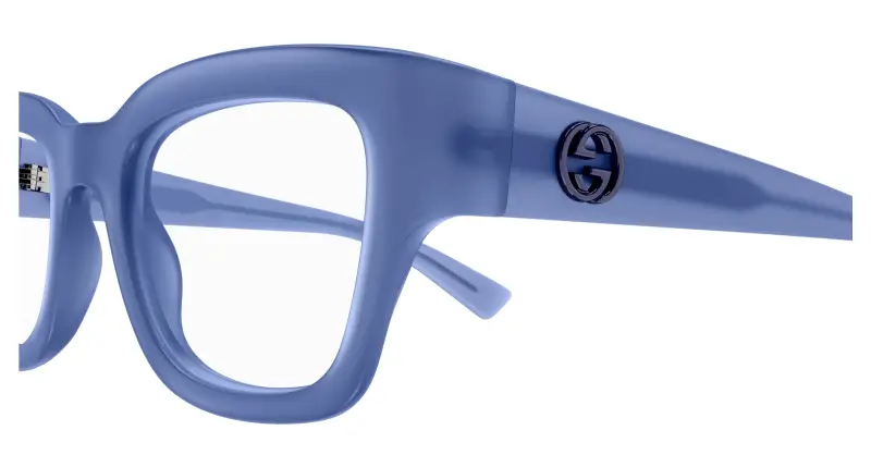 Uomo GG1788O 003 Montature da vista Iniettato Blu Trasparente Squadrata miniatura 3