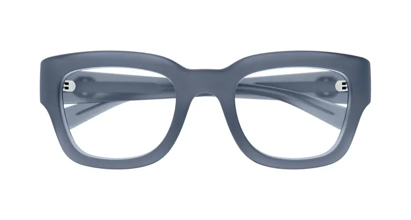 Uomo GG1788O 004 Montature da vista Iniettato Grigio Trasparente Squadrata miniatura 2