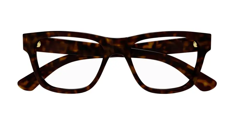 Uomo GG1795O 002 Montature da vista Acetato Havana Trasparente Squadrata miniatura 2