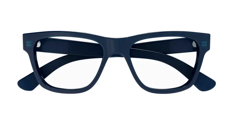 Uomo GG1795O 004 Montature da vista Acetato Blu Squadrata miniatura 2