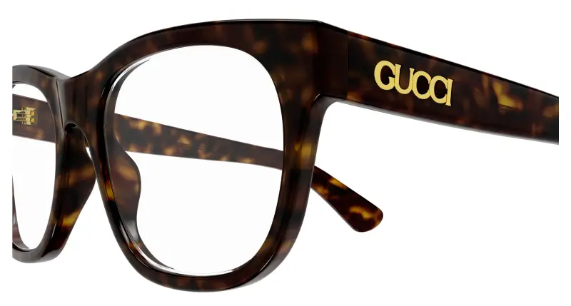 Uomo GG1796O 002 Montature da vista Acetato Havana Trasparente Squadrata miniatura 3