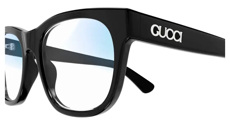 Gucci Occhiali da sole Uomo Nero 3532225 miniatura 3